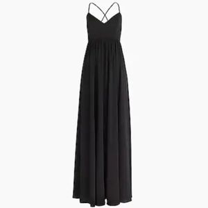 NWT- Long drapey spaghetti-strap dress (size 14)